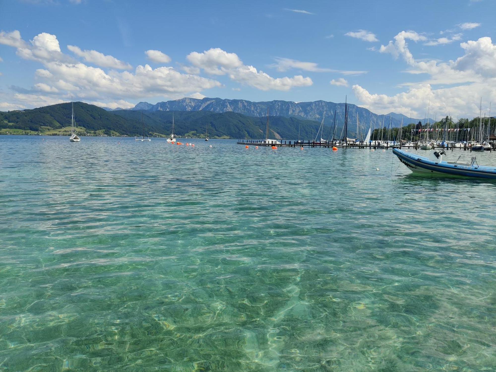 Pension Holzapfel Sankt Georgen im Attergau Buitenkant foto
