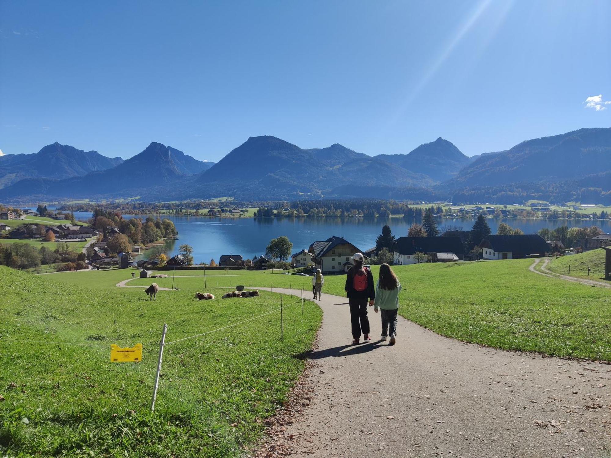 Pension Holzapfel Sankt Georgen im Attergau Buitenkant foto
